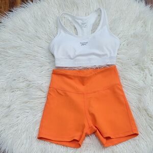 Wilo  Women's Orange Shorts